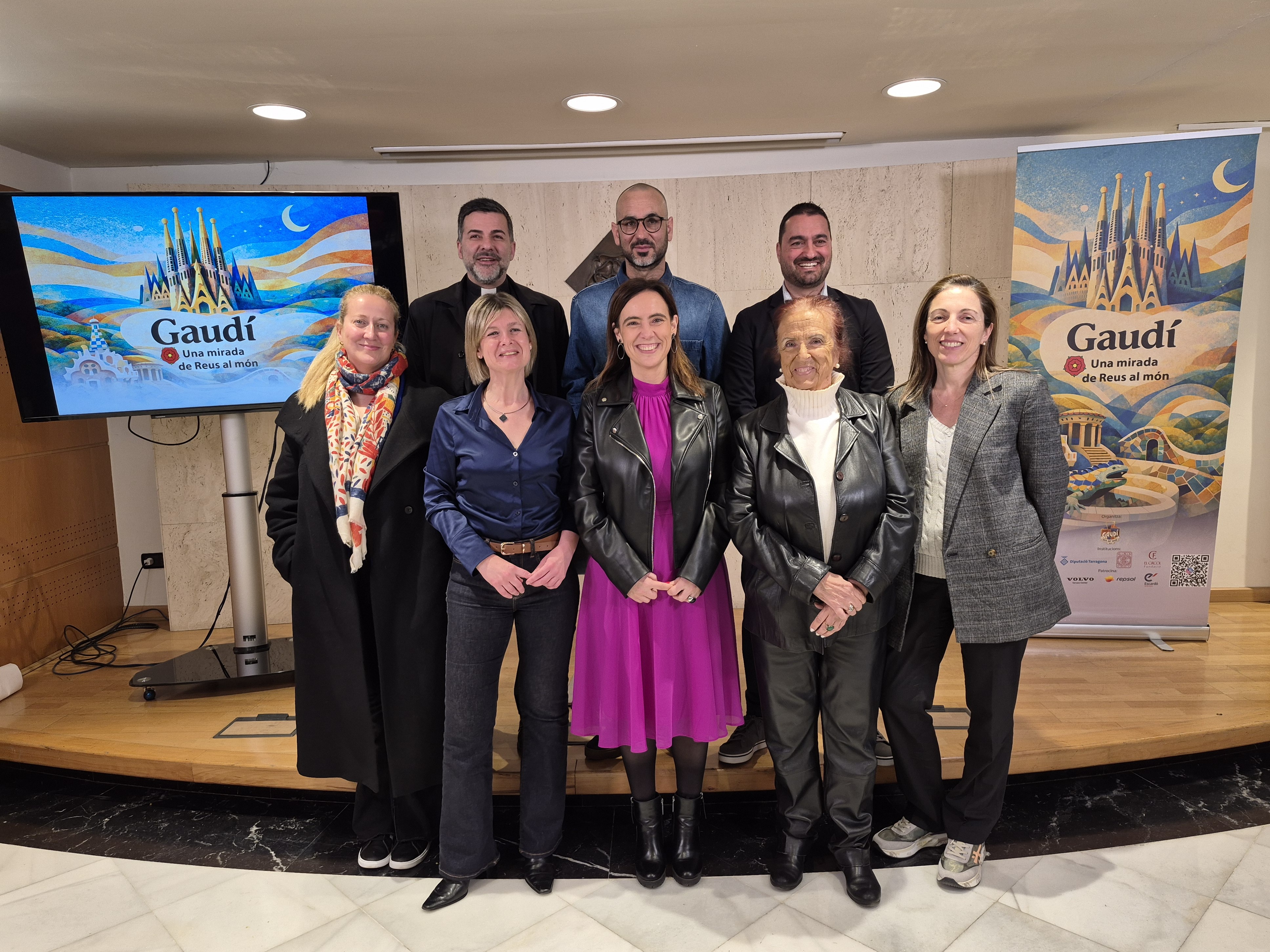 Presentació mural Any Gaudí