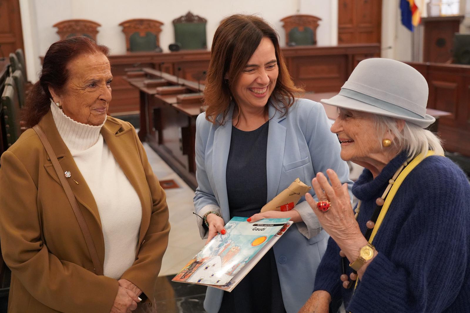 Visita Pilarín Bayés