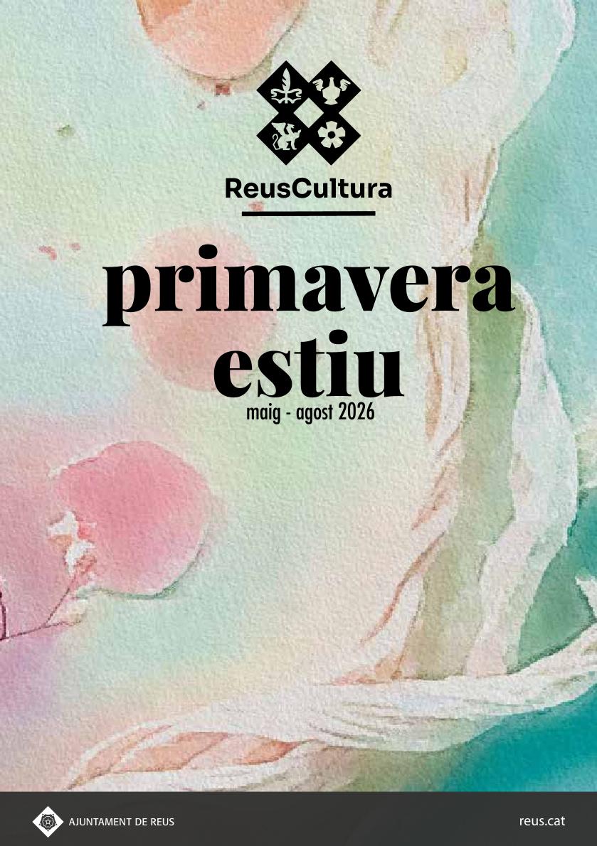 Llibret programació cultural primavera-estiu 2026