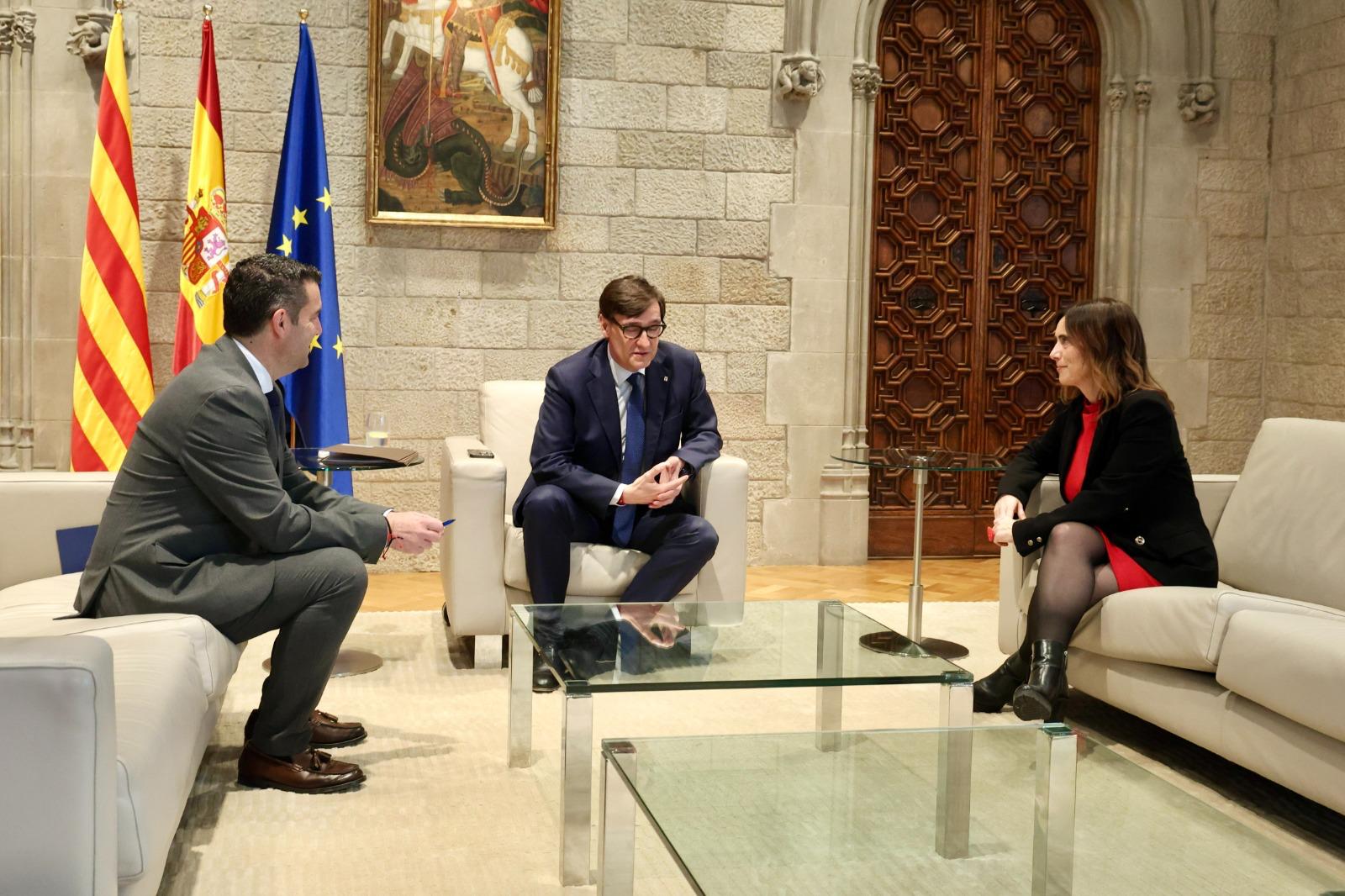 Trobada President Illa i alcaldessa de Reus