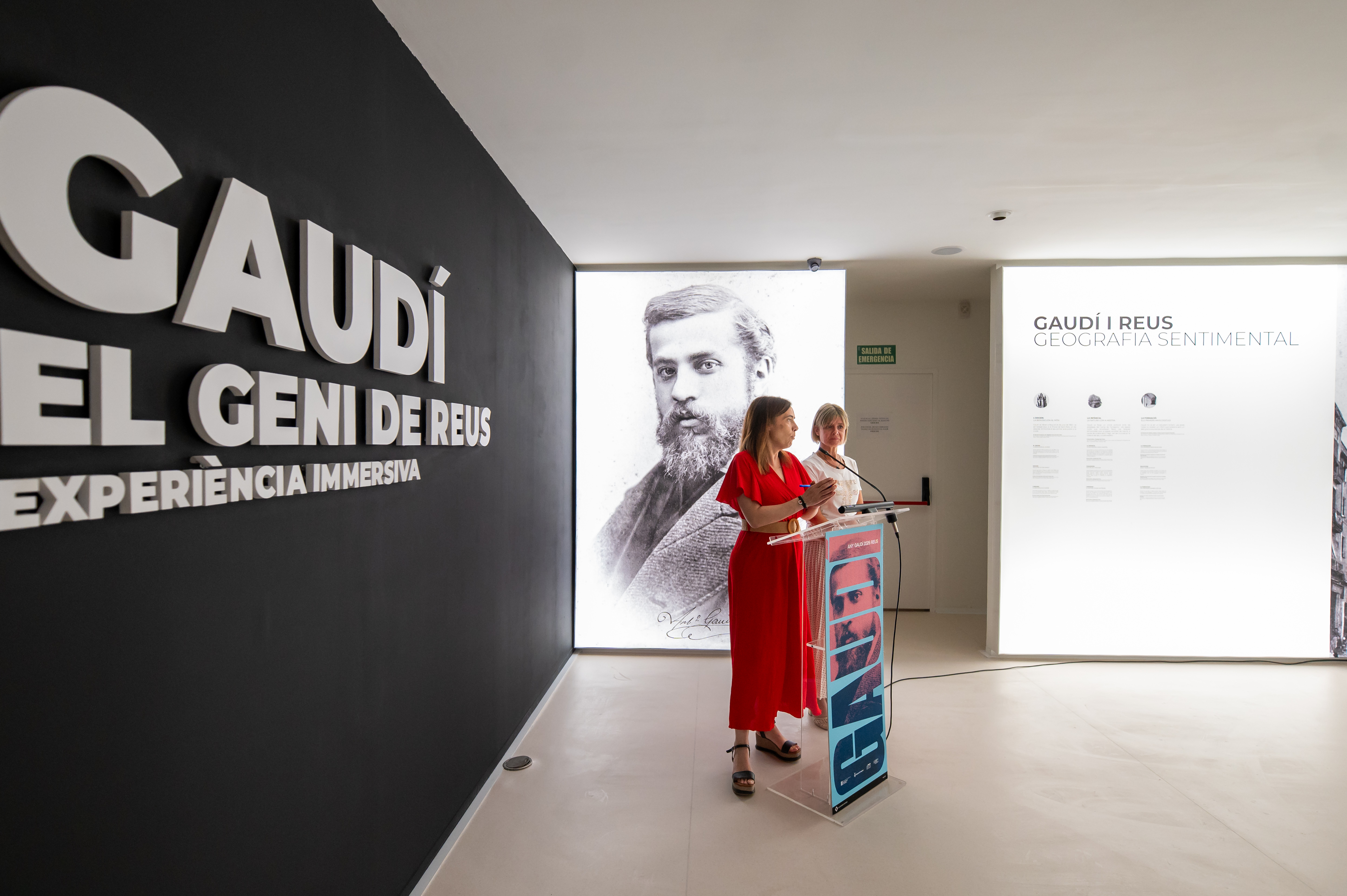 Presentació sala immersiva Gaudí Centre